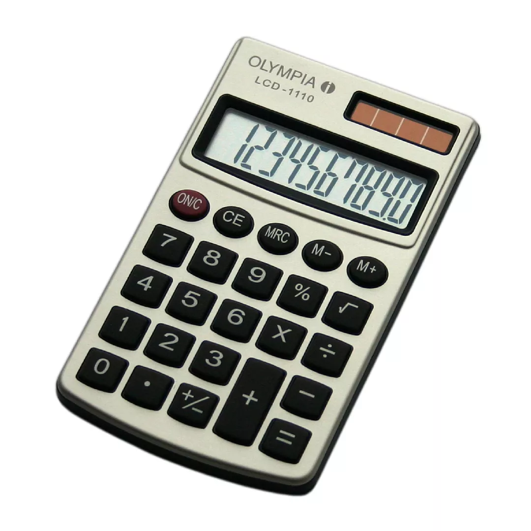 Olympia LCD 1110 calculator Pocket Basic