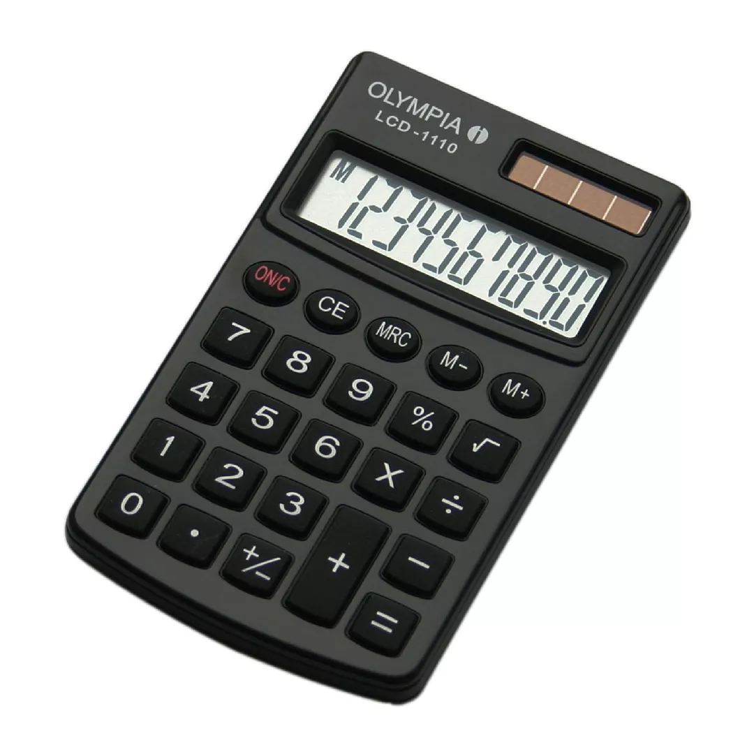 Olympia LCD 1110 calculator Pocket Basic