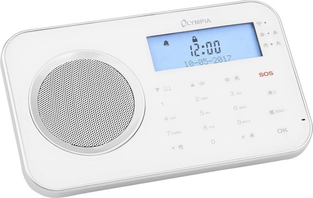 Olympia Prohome 8700 WLAN/GSM Alarmsystem weiss
