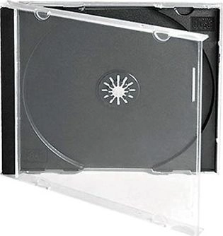 Omega CD Jewel Carton  Black 56928