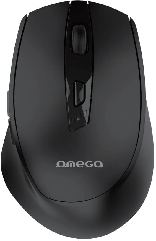 OMEGA MOUSE WIRELESS RECHARGEABLE USB-C BLACK