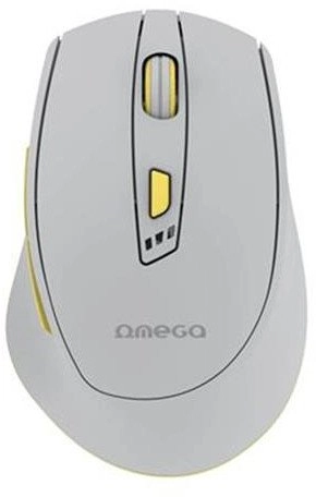 OMEGA MOUSE WIRELESS RECHARGEGABLE USB-C GRAY