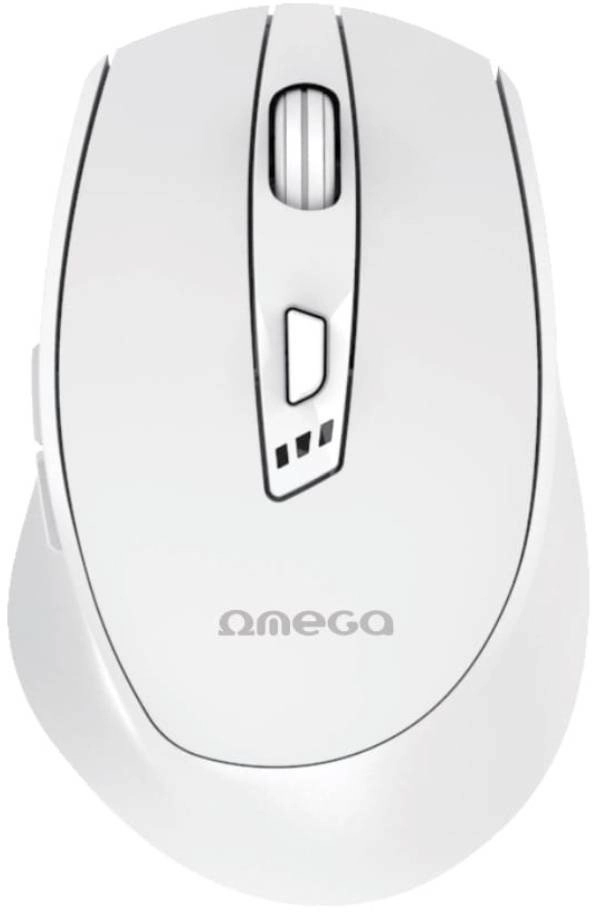 OMEGA MOUSE WIRELESS RECHARGEABLE USB-C WHITE