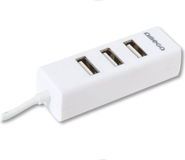 HUB USB Omega 4x USB-A  (OUH243W)