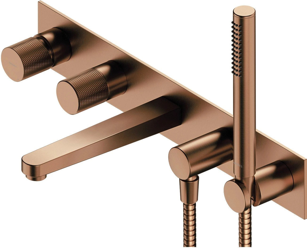 OMNIRES CT8037/1CPB CONTOUR 5-hole bathtub faucet