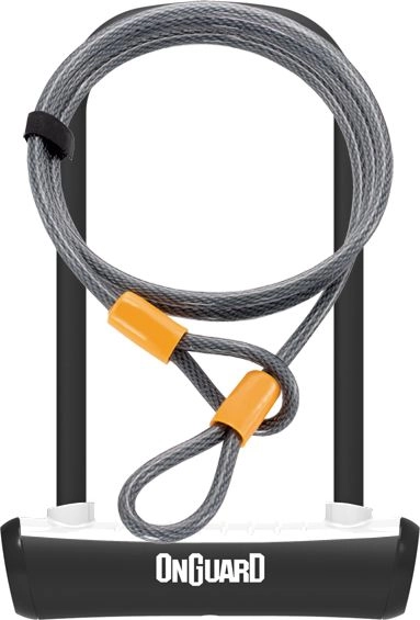 OnGuard U-Lock Neon bicycle lock white