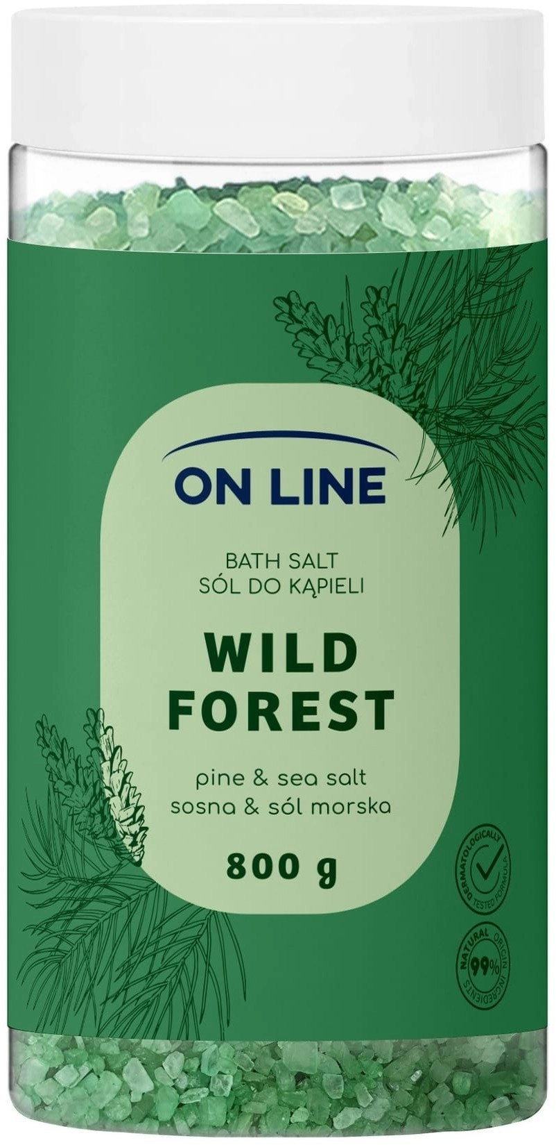 ON LINE Sól do kąpieli Wild