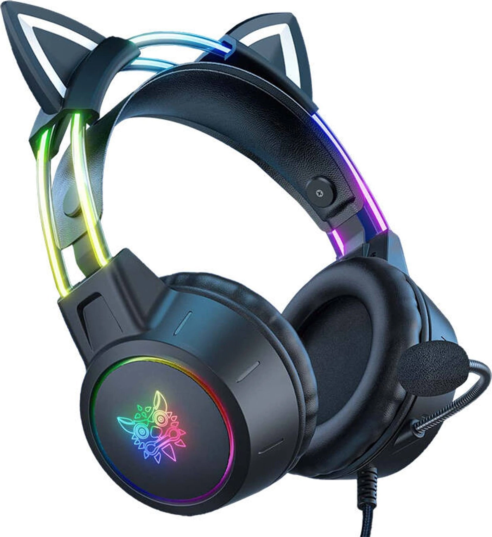 ONIKUMA X15 PRO gaming headphones black/cat