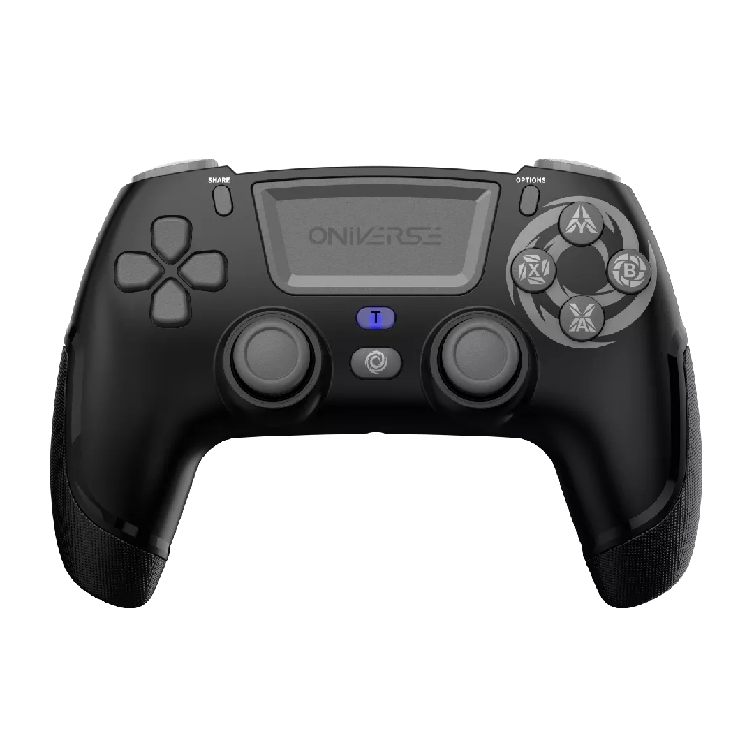 Oniverse Revolt Melns Bluetooth sistēma Spēļu paliktnis Analogā / digitālā Android, PC (dators), PlayStation 4, Playstation 3, iOS