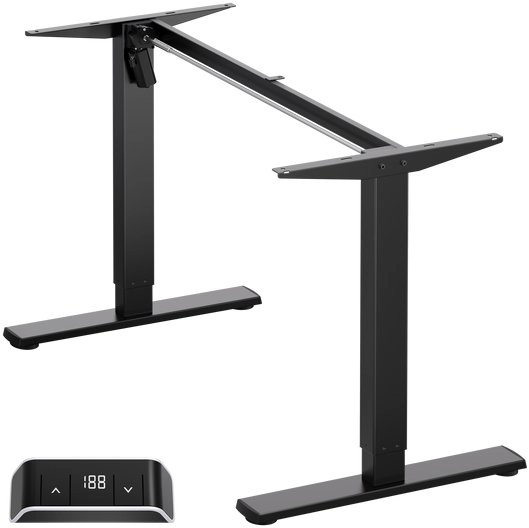 DESK FRAME MOTORISED/BLACK WDF221E-B ONKRON WDF221E-B
