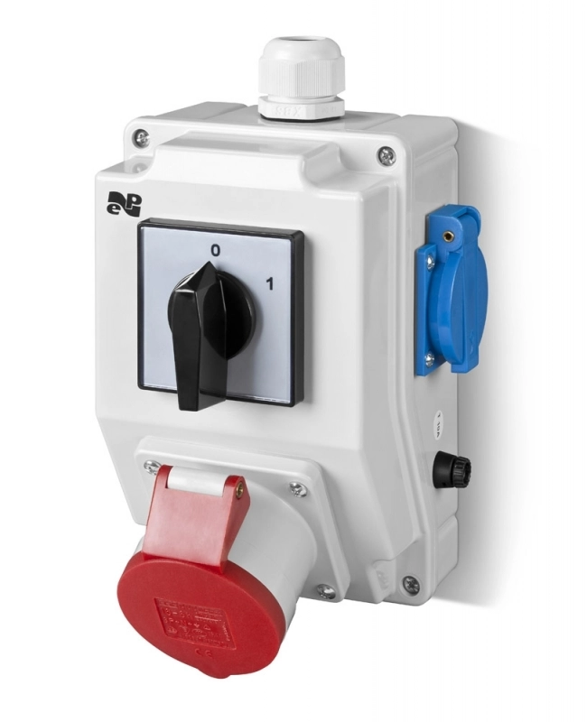 Onnline Set with switch 0-1 32A/5P