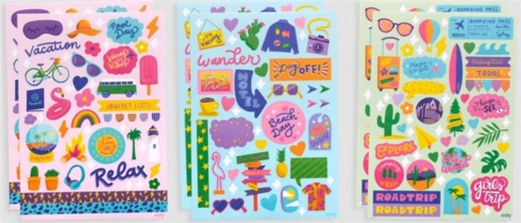 Ooly Envelope stickers Funny pleasures 200