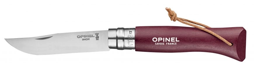 Opinel N°08 Bushwhacker Garnet Camper/scout 001321