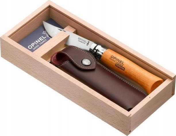 Opinel No. 08 Carbon + Sheath