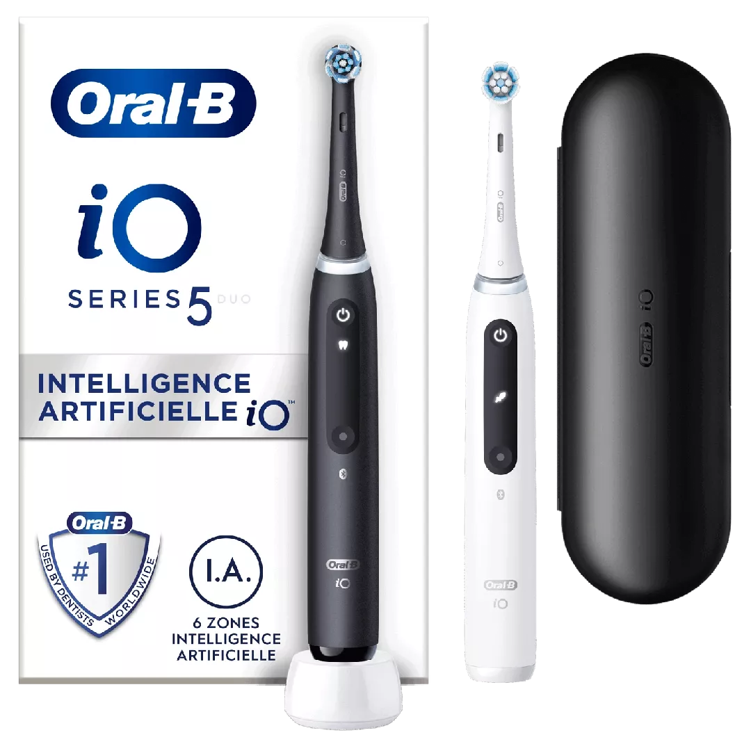 Oral-B iO iO5 Black  White Electric
