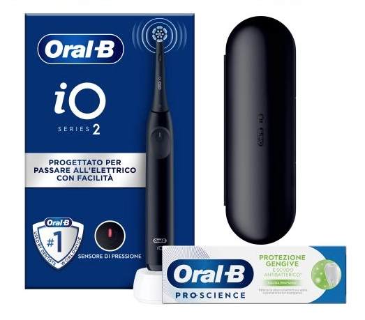 Oral-B iO2 Adult Vibrating toothbrush Black