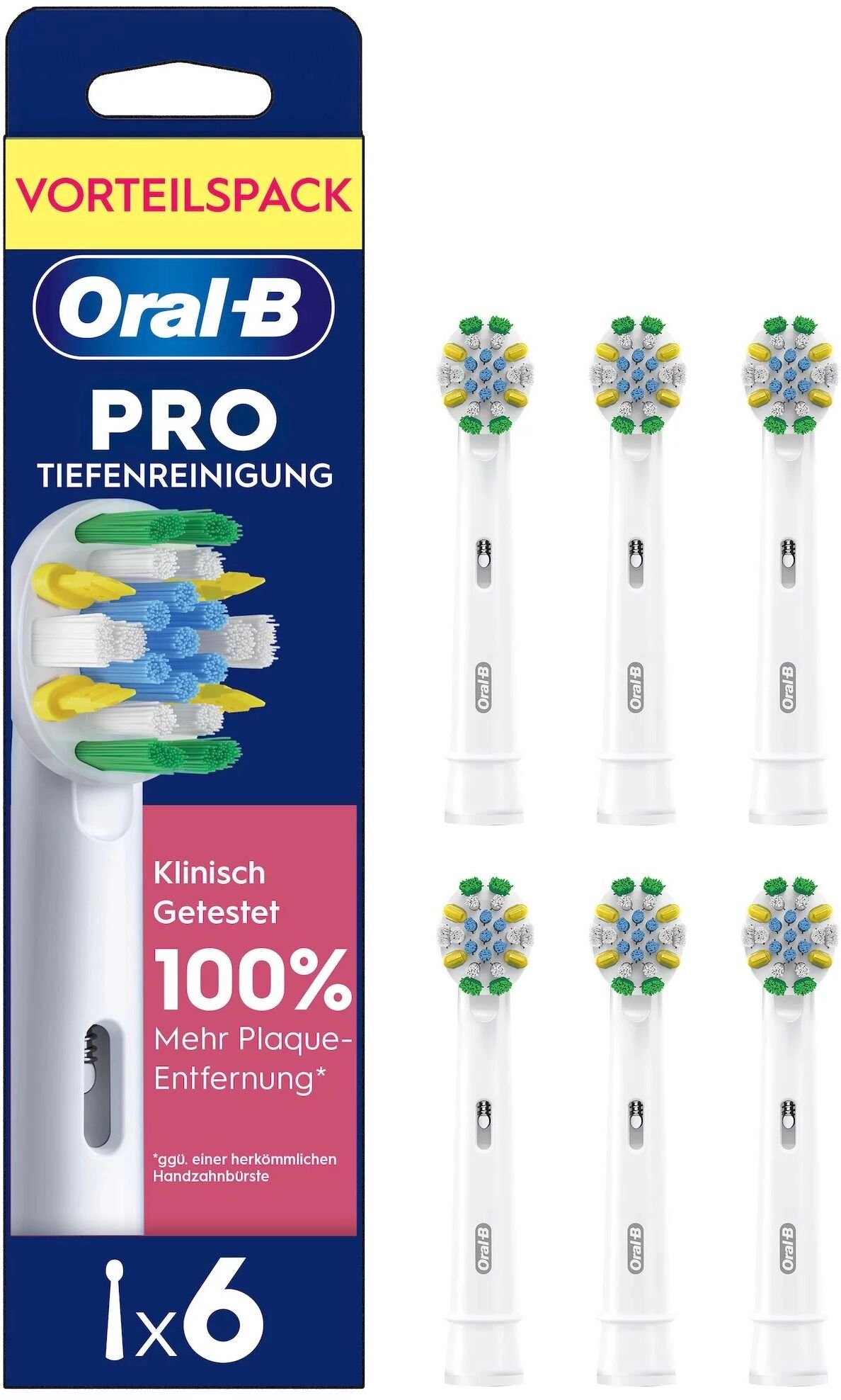 Oral-B Pro deep cleaning 6 brush