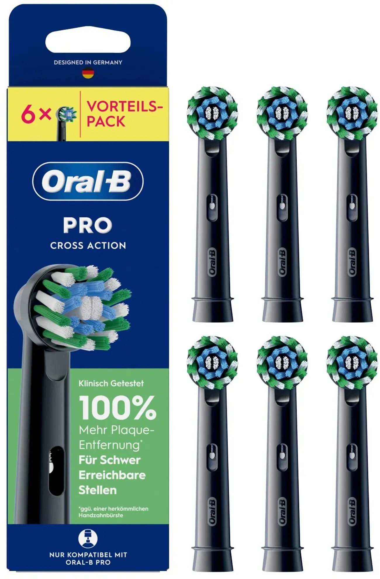 Oral-B Pro CrossAction Black 6 brush