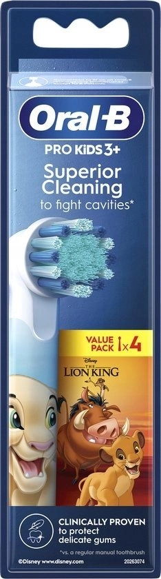 Oral-B Pro Kids replacement brushes with