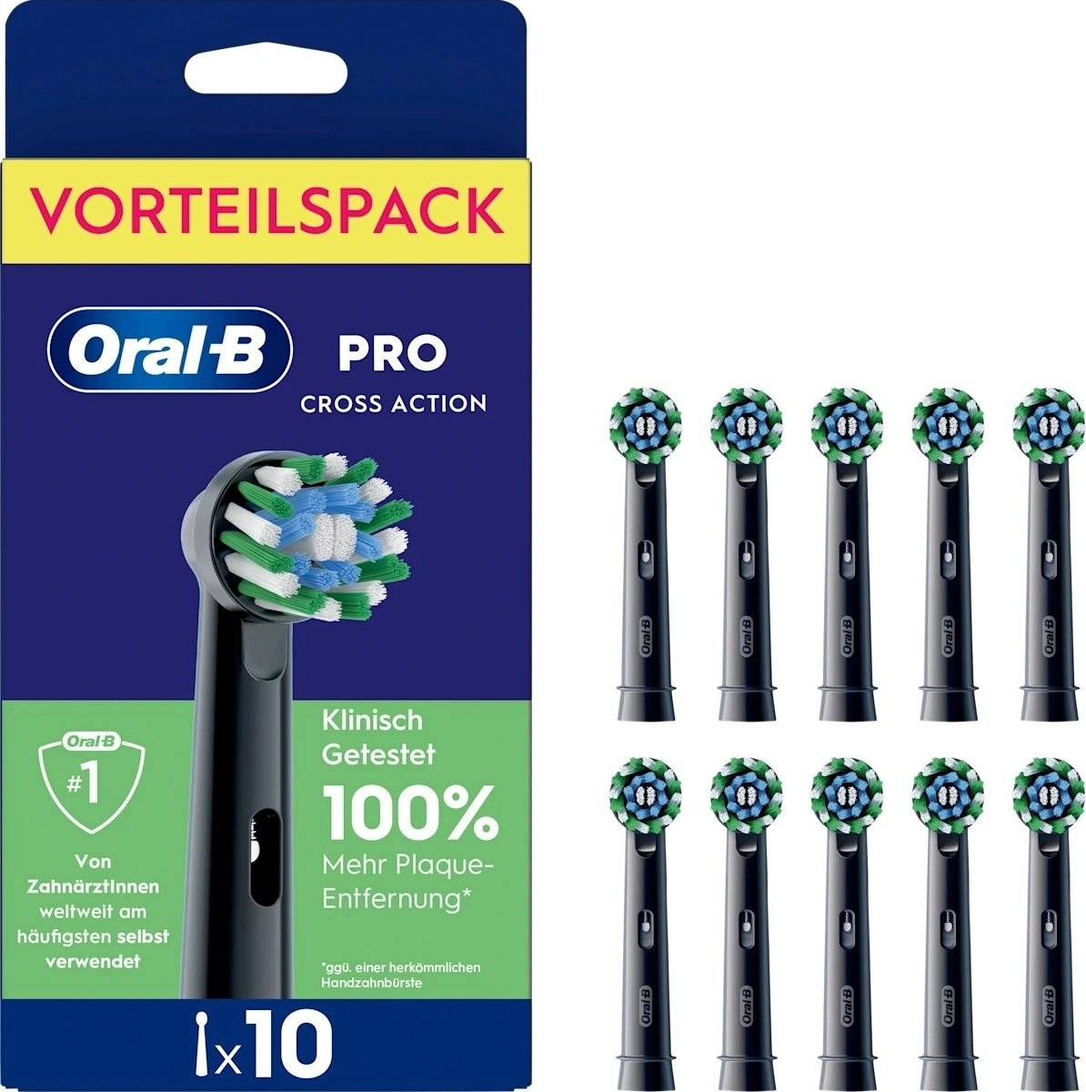 Oral-B Pro CrossAction Black 10 brush