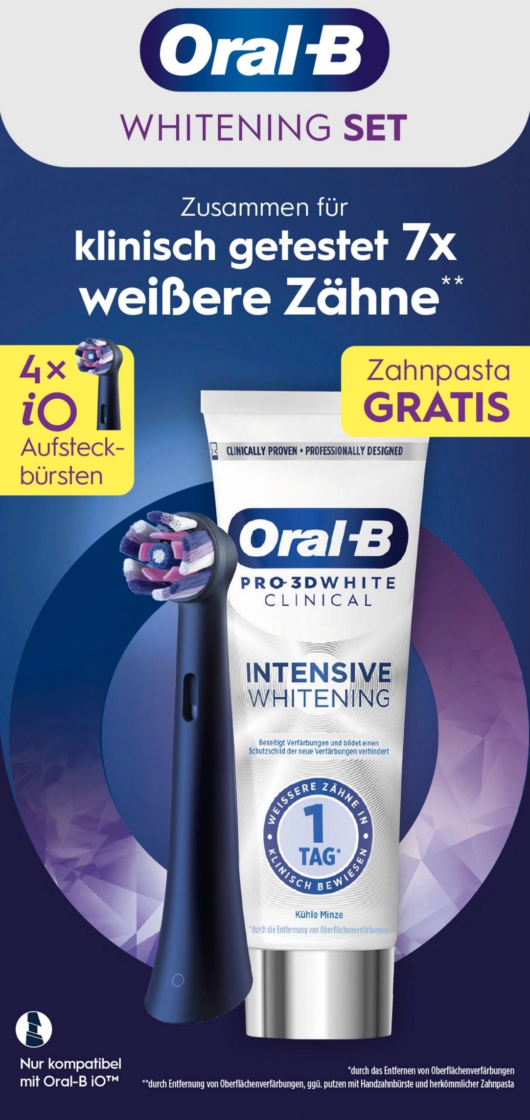 Oral-B 0058407 toothbrush head 4 pc(s)