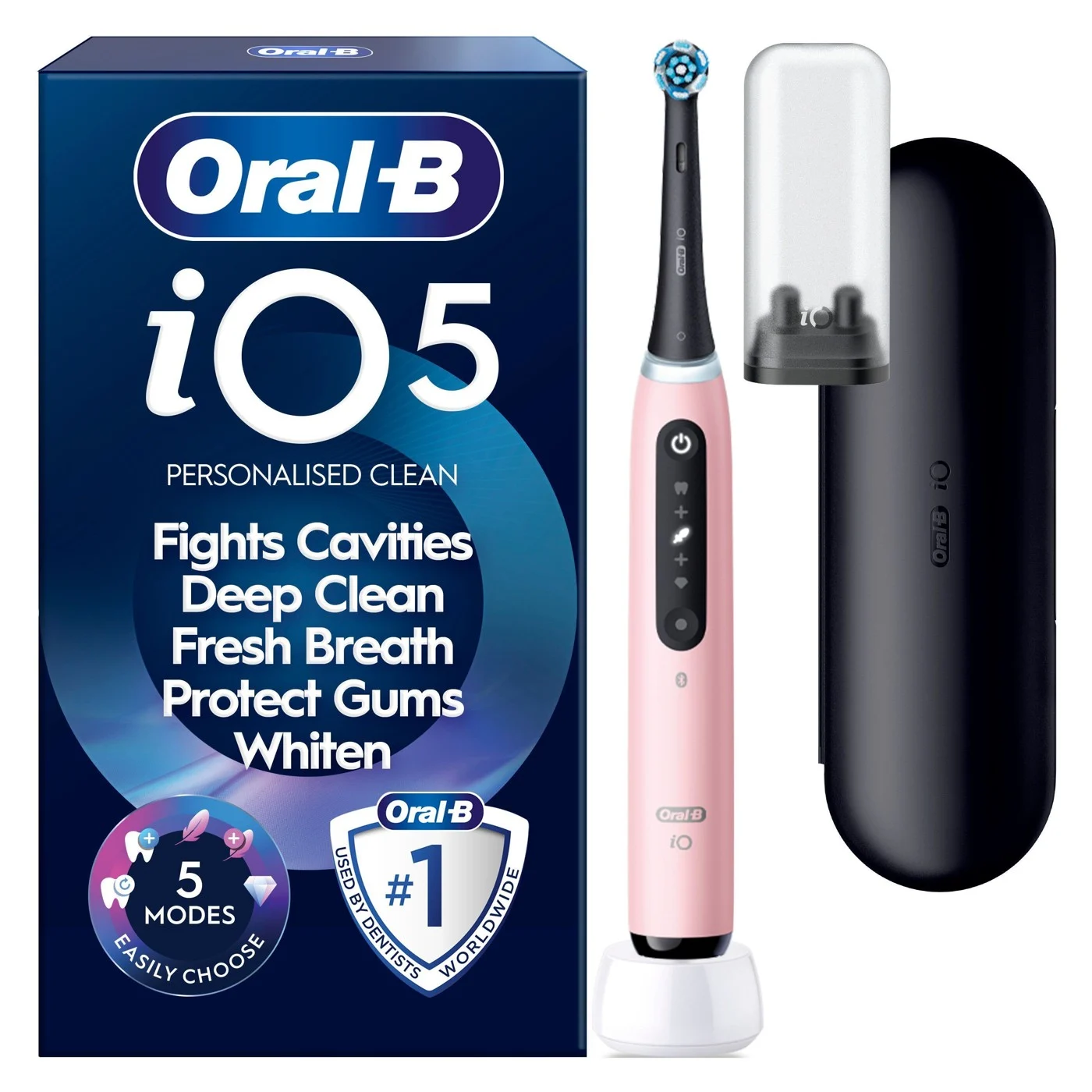 Oral-B iO5 electric toothbrush  pink +