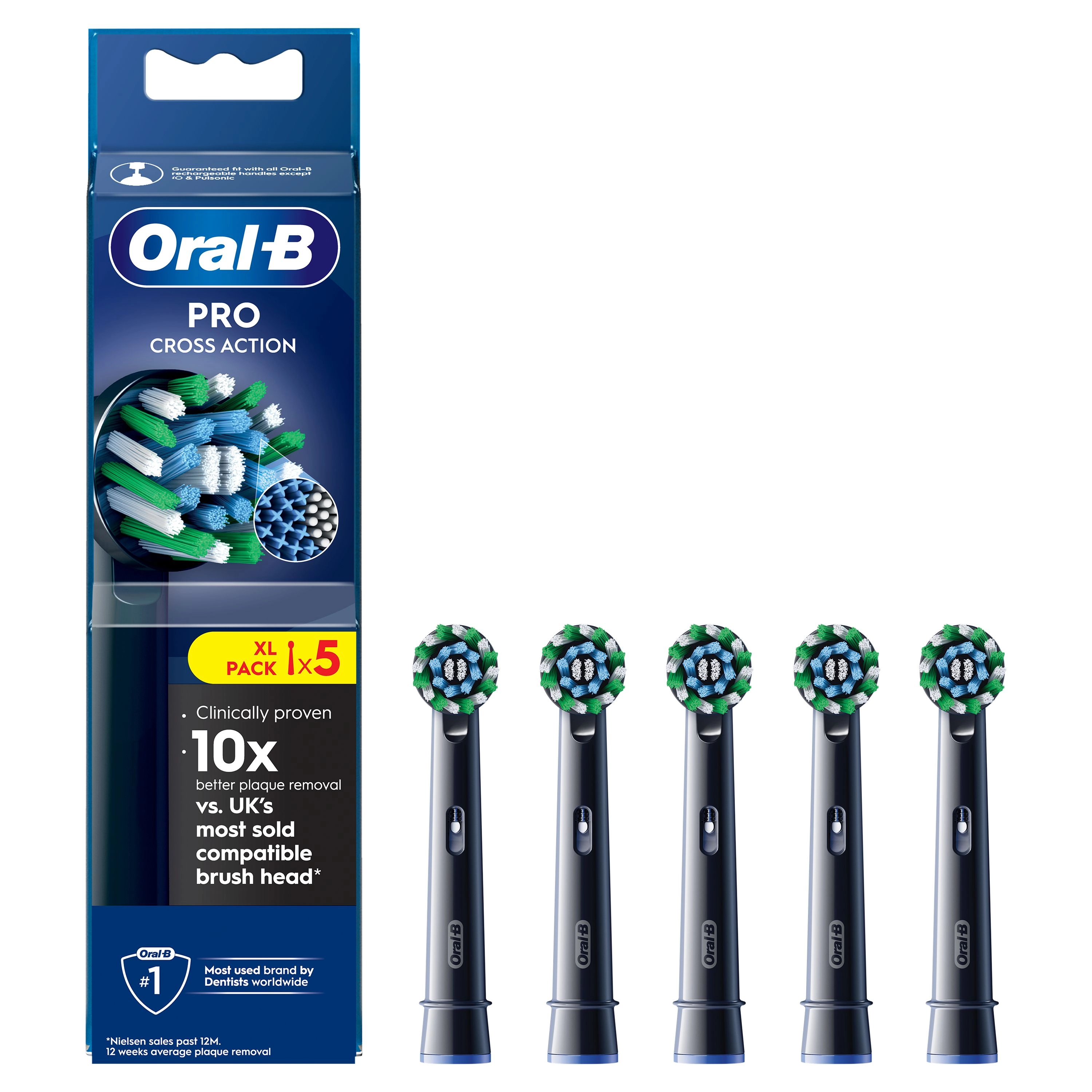 Oral-B Pro CrossAction replacement brushes  5