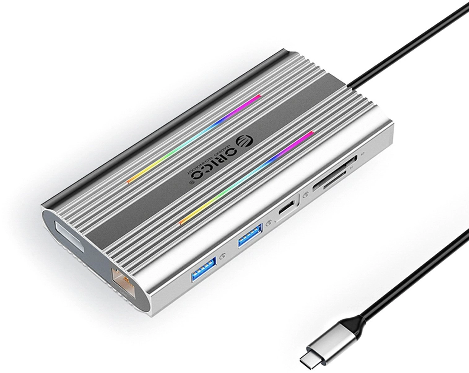 Orico USB-C 12w1 RGB  USB-A  USB-C