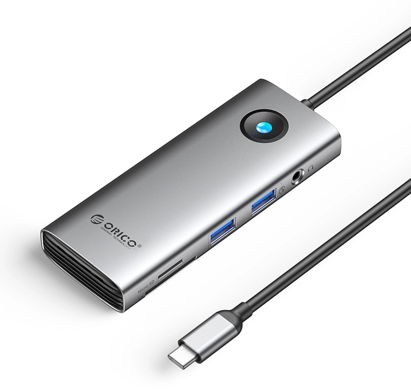Orico USB-C 8w1  2x USB-A 3
