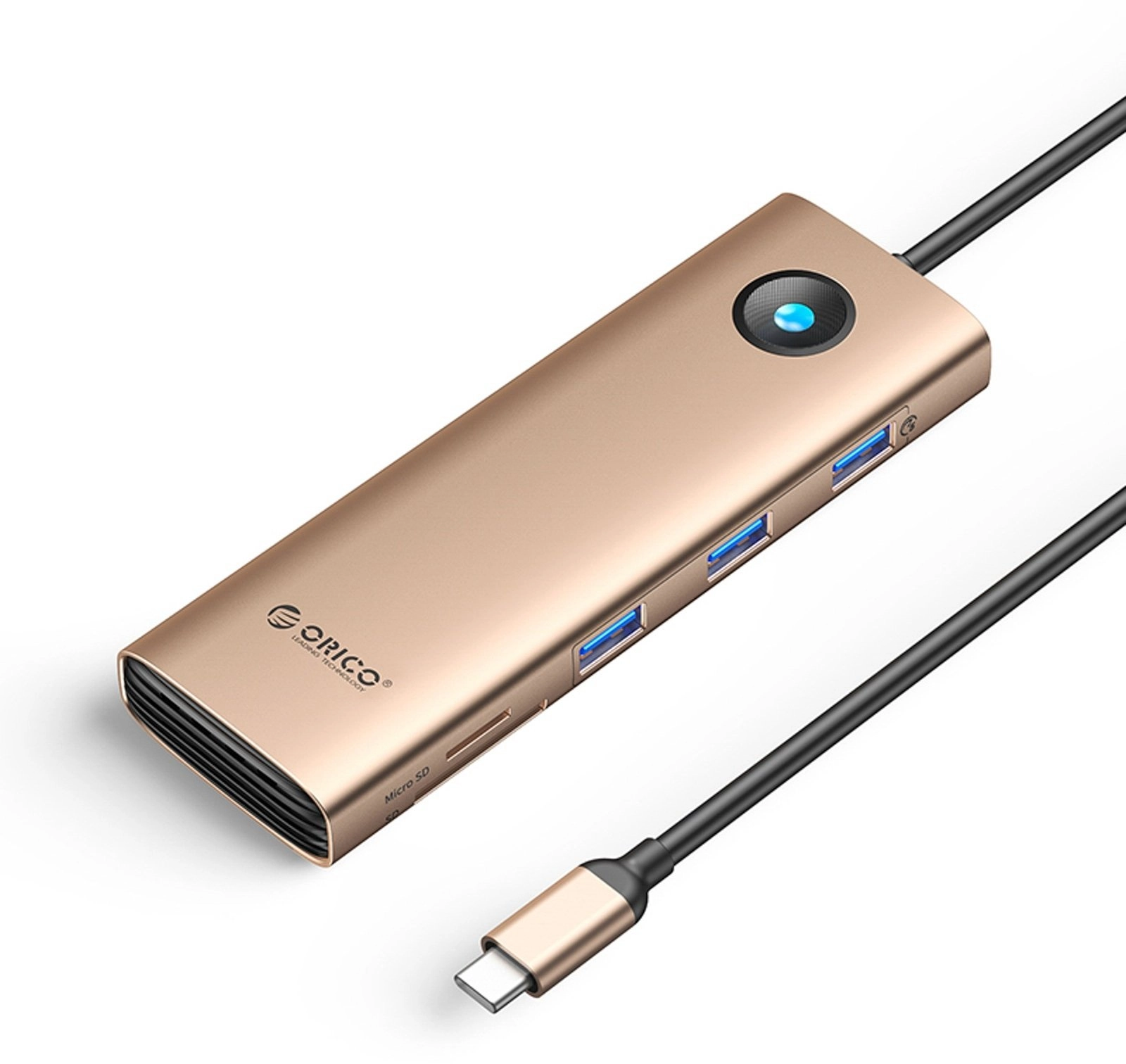 Orico USB-C 9w1  3x USB-A 3