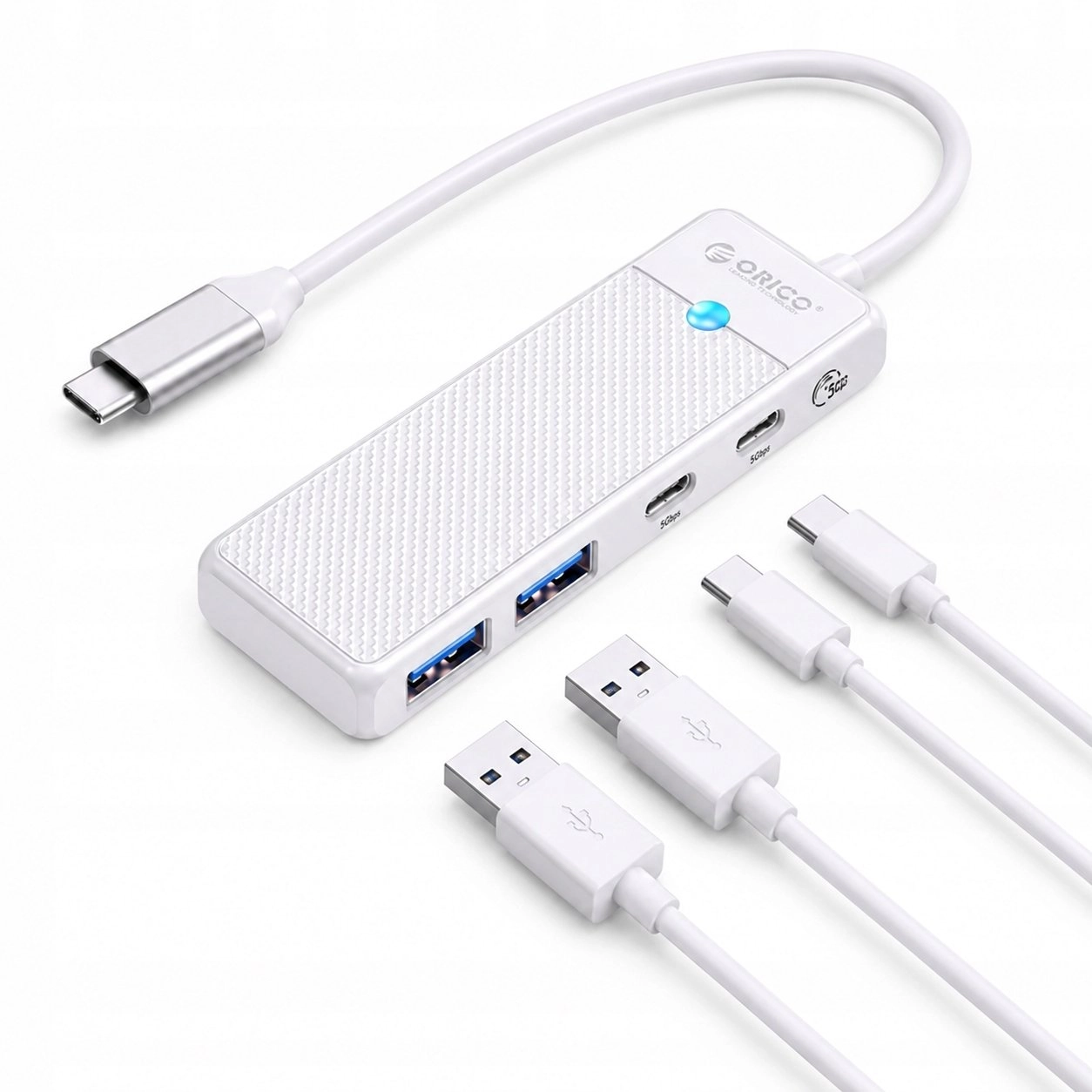 Orico PAPW2AC-C3 USB HUB 4-port 2x