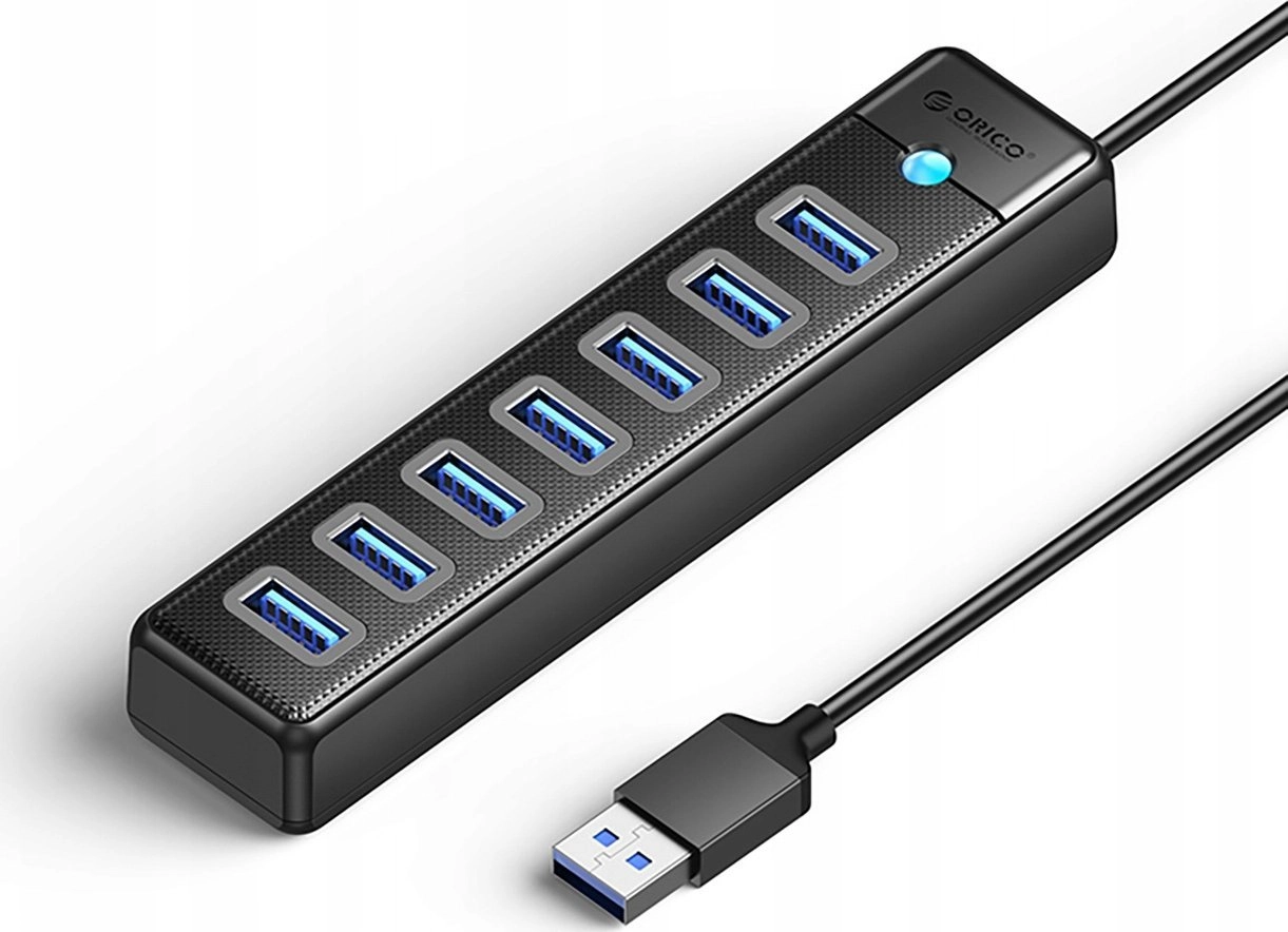HUB 7-port USB-A 3.0 cable