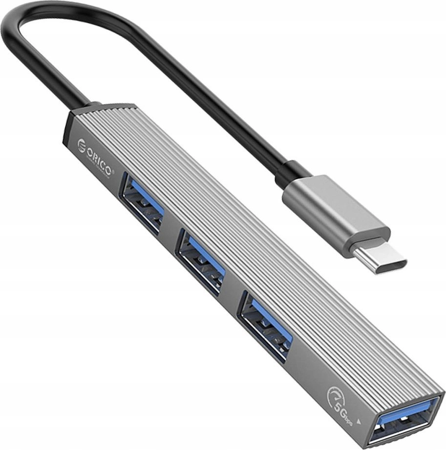 HUB USB-C Orico AH-13-GY-EP-HW USB-A 5Gbps
