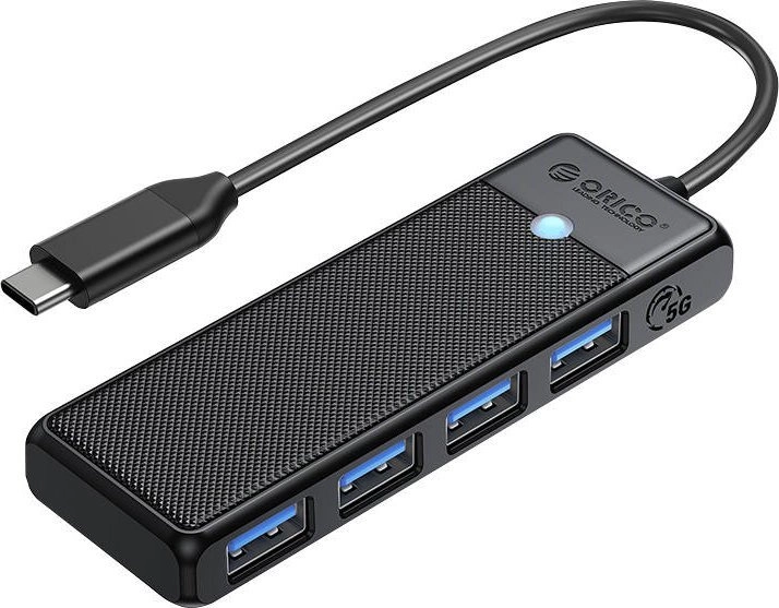 HUB USB Orico PAPW4A-C3-015-BK-EP 4x USB-A