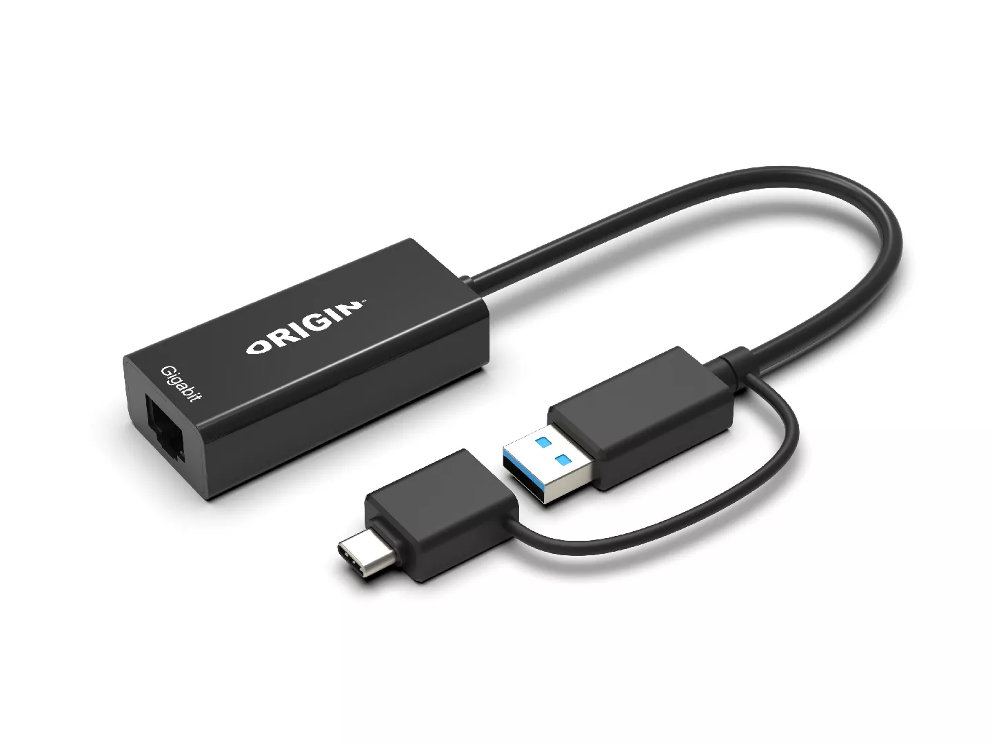 Origin Storage OS-HUB-USB3/C-RJ45 cable gender changer