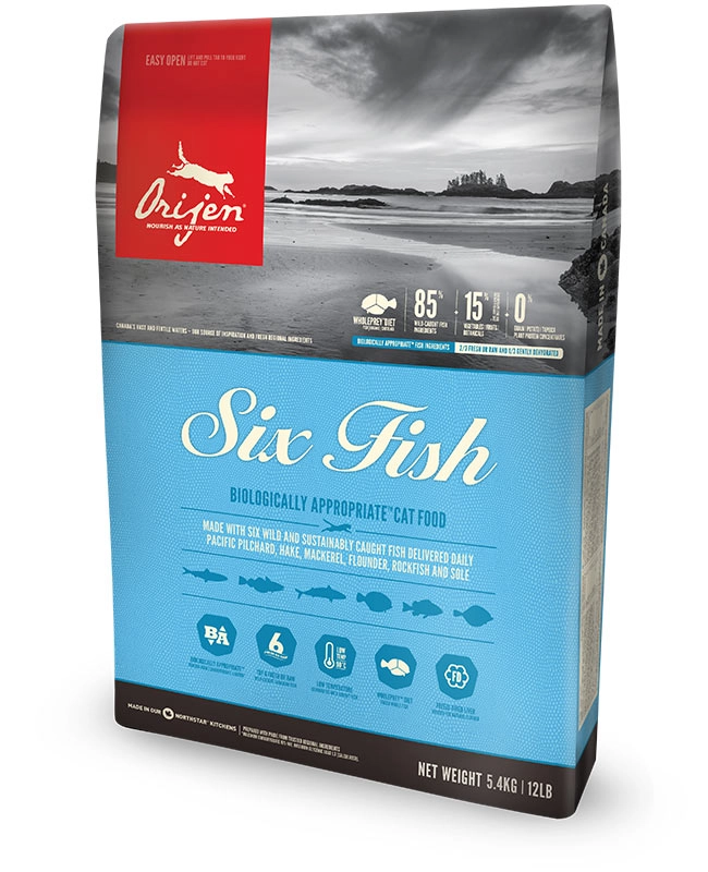 Orijen Six Fish cats dry food