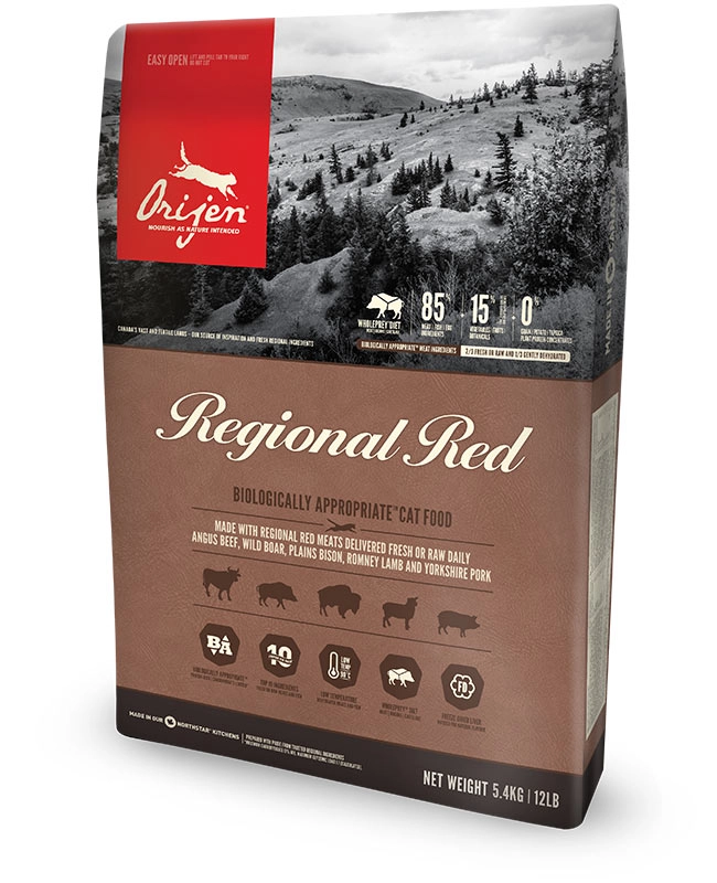 Orijen Regional Red cats dry food