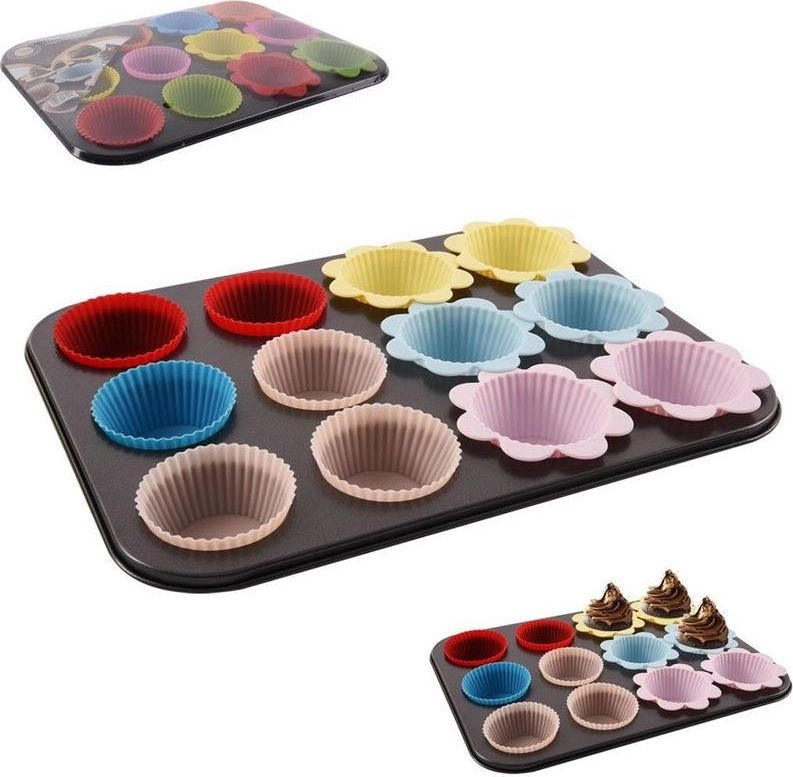 Orion Forma na muffinki 12szt +foremki