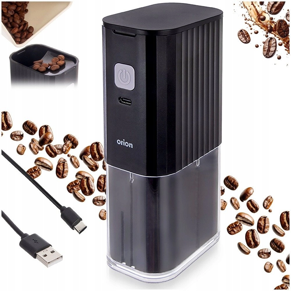 Electric Coffee Grinder 16 cm USB