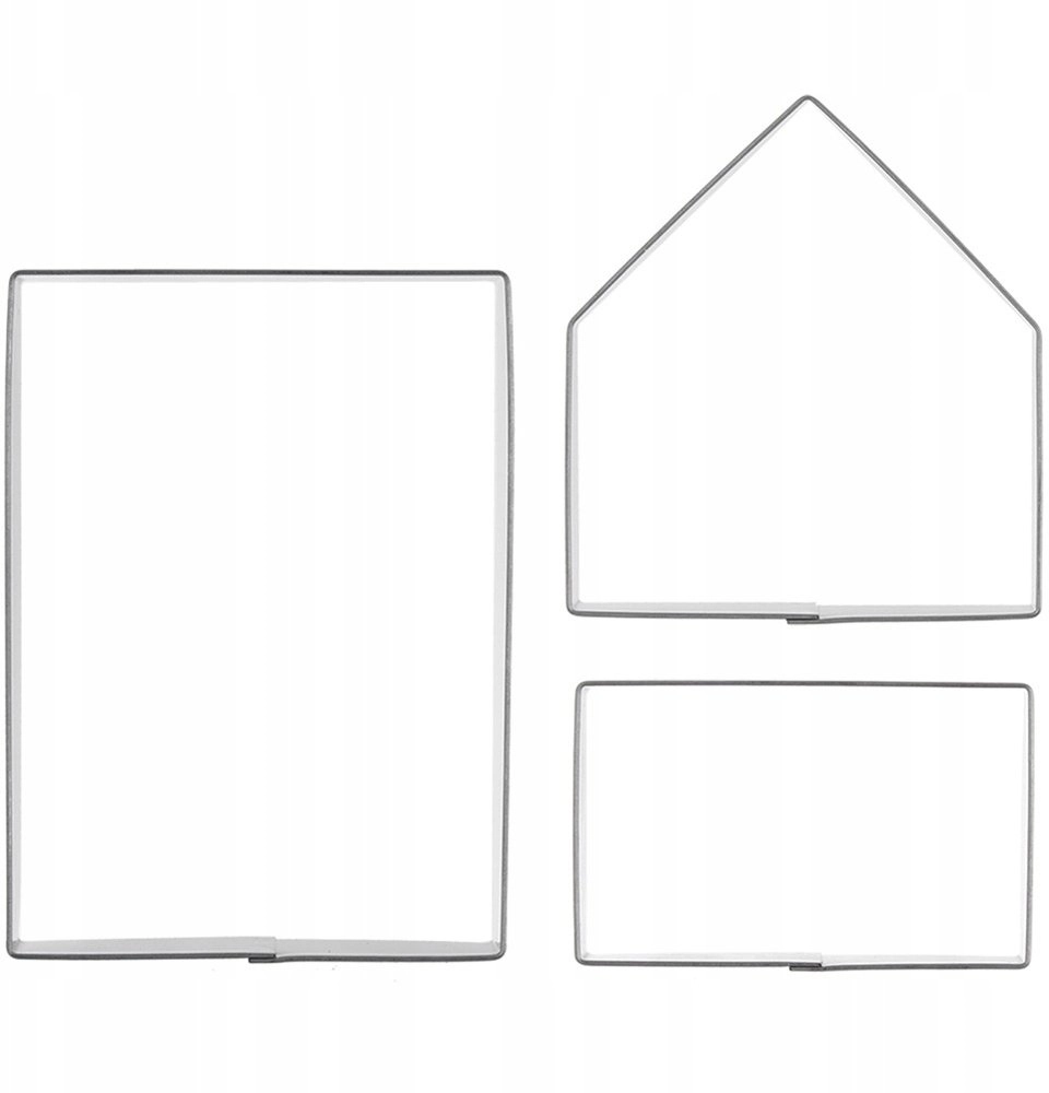 Orion Gingerbread cutters 3D house 3