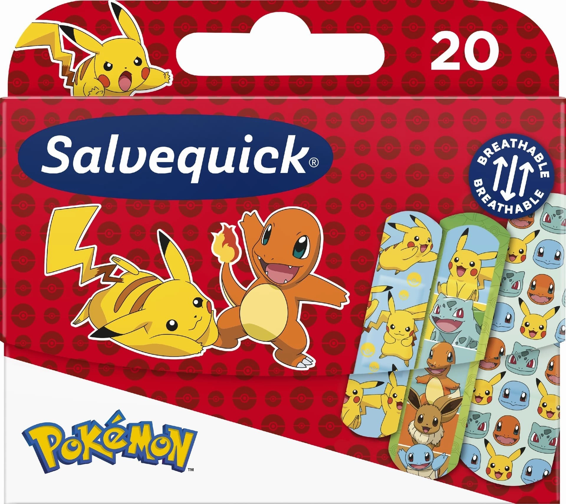 Orkla SALVEQUICK KIDS Pokemon patches (