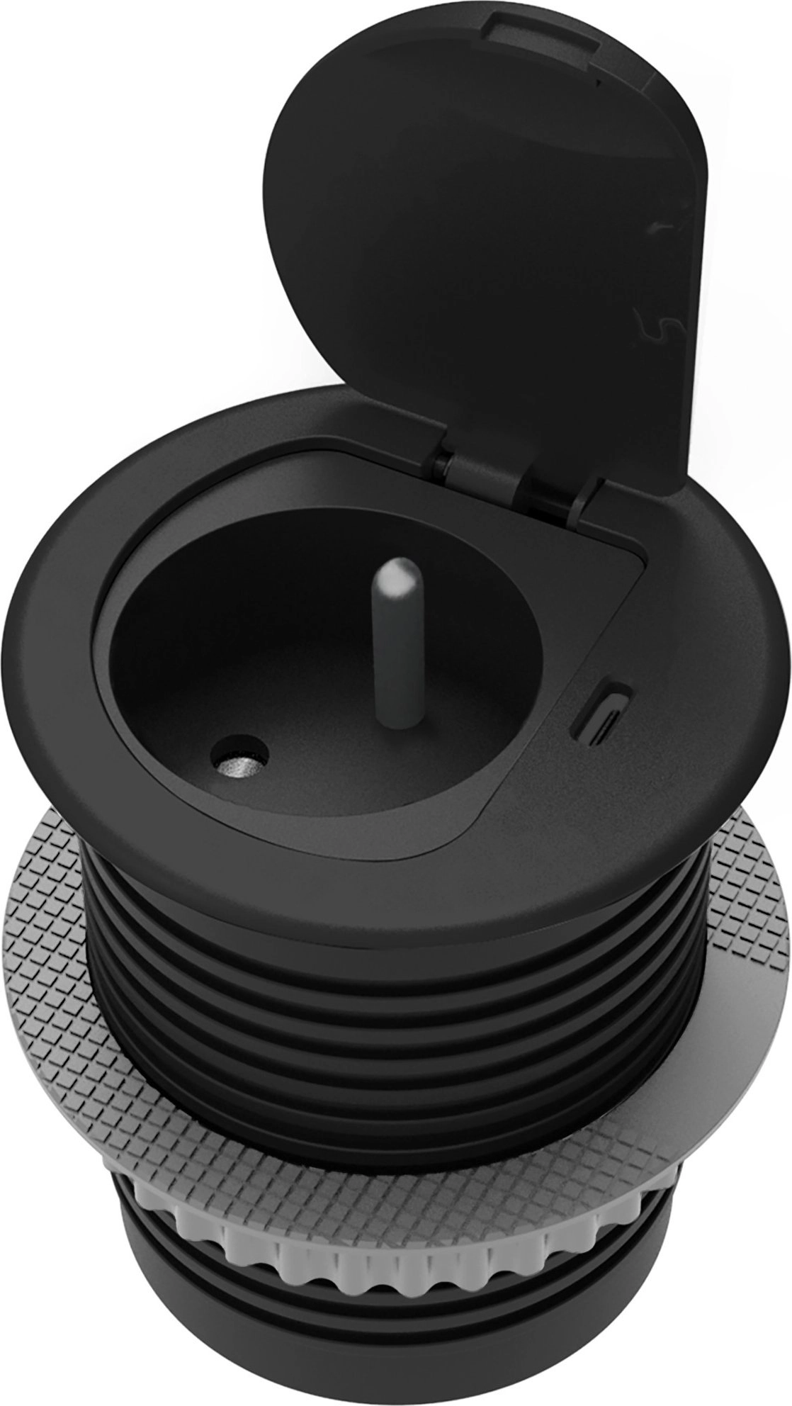 Orno Furniture socket ?6cm recessed into