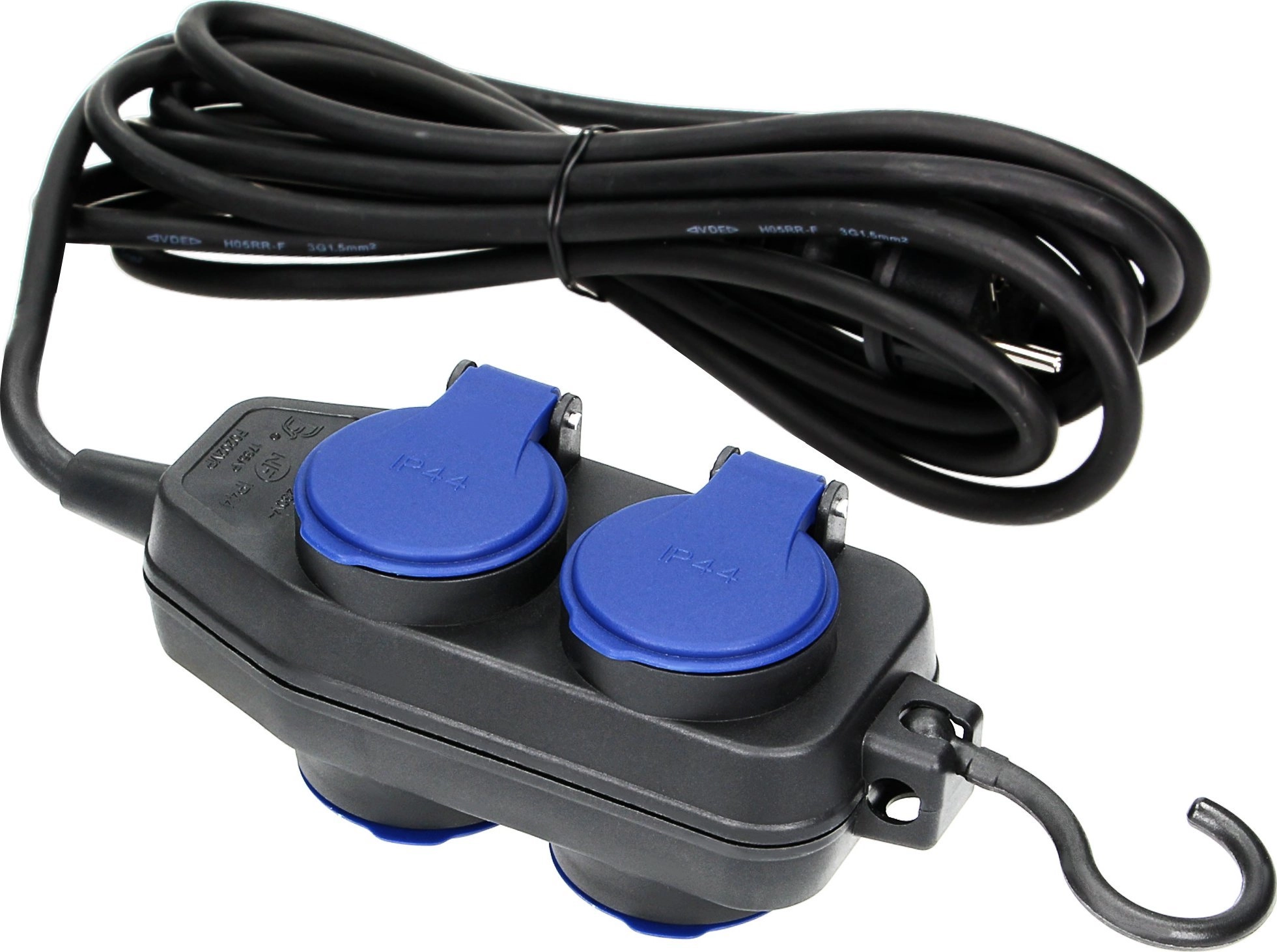 Orno Splash-proof workshop extension cable IP44