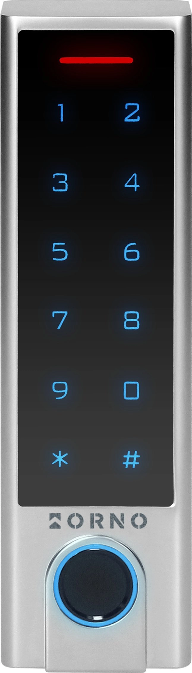Touch combination lock with proximity card