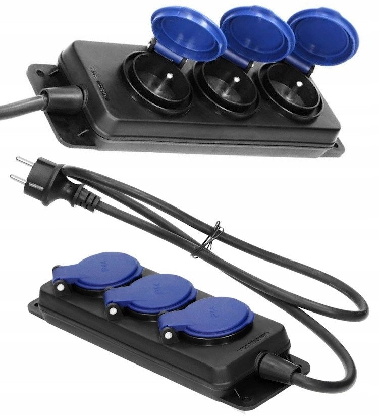 Workshop extension cable splash-proof IP44 3