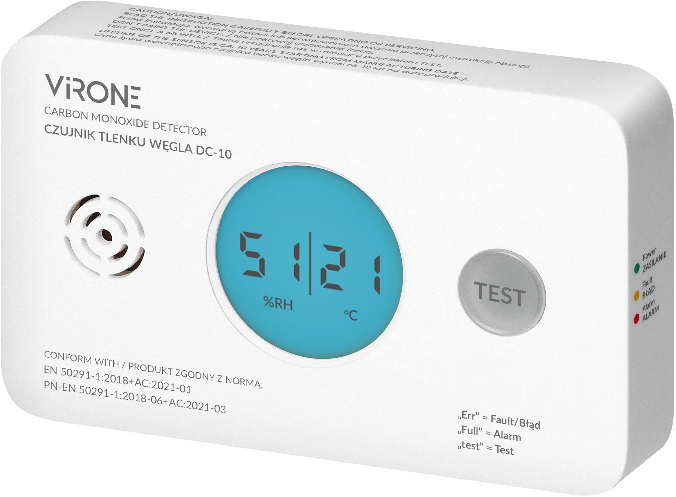 Orno Battery-powered carbon monoxide (carbon monoxide)
