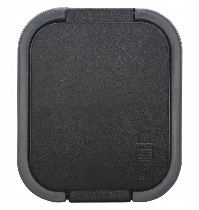 Single n/t socket 2P+Z  splash-proof with