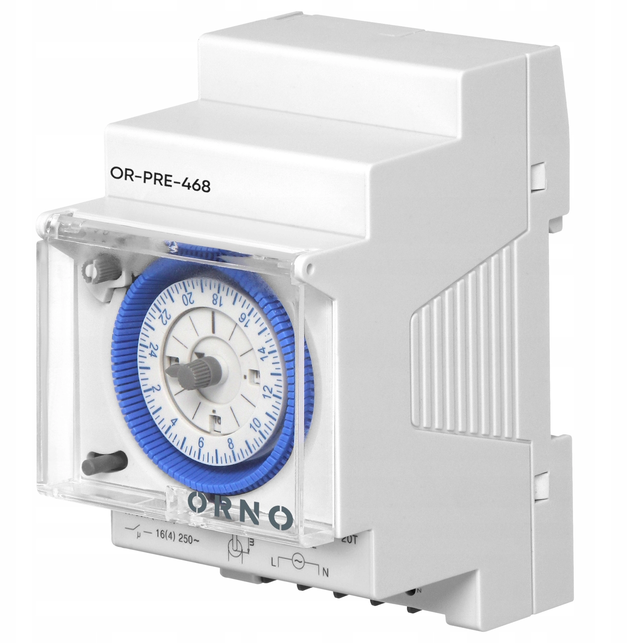 Orno Mechanical timer 3 modules 24