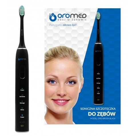 Oromed ORO-BRUSH BLACK electric toothbrush Adult
