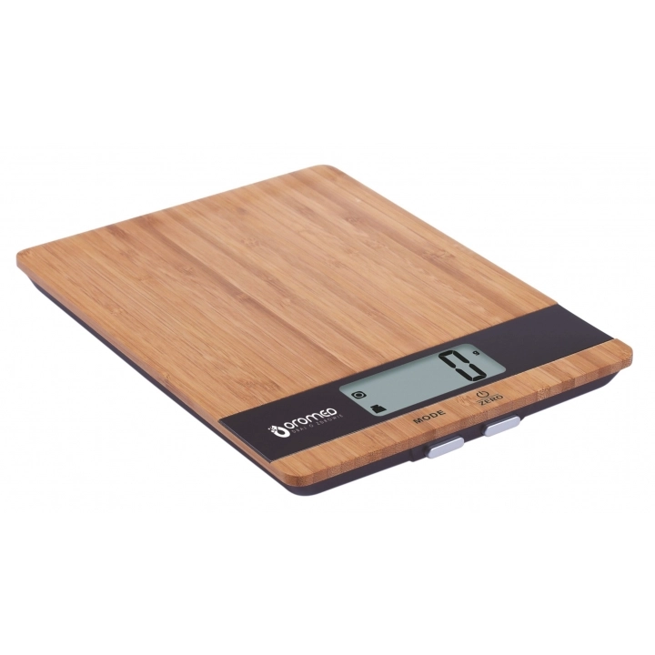 Oromed WAG_ORO-KITCHNE_SCALE_BLACK kitchen scale Black Wood
